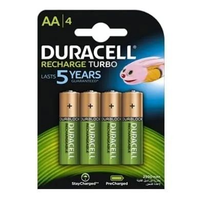 Лот: 15544973. Фото: 1. АКБ AA Duaracell 2500mAh LSD BL4... Батарейки, аккумуляторы, элементы питания