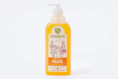 Лот: 23951131. Фото: 1. Жидкое мыло для рук и тела SYNERGETIC... Антисептики, защитные средства, медицинские маски