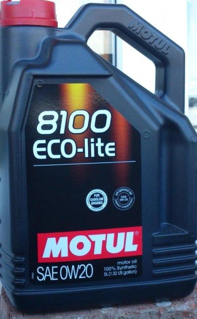 Лот: 9262914. Фото: 1. MOTUL 8100 Eco-lite 0W-20 мотюль... Масла, жидкости