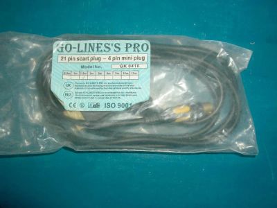 Лот: 4076068. Фото: 1. шнур SCART Go-lines pro. Шнуры, кабели, разъёмы