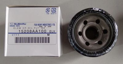 Лот: 23563171. Фото: 1. Фильтр масляный Subaru. Расходные материалы