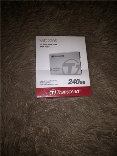 Лот: 11528534. Фото: 1. SSD диск Transcend ssd220 240Gb. SSD-накопители