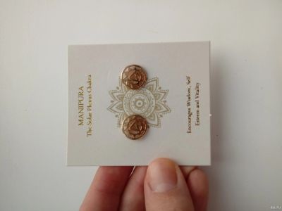 Лот: 15001239. Фото: 1. Серьги мантра денежного благополучия. Серьги, каффы