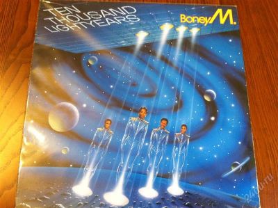 Лот: 866965. Фото: 1. BoneyM. "Ten Thousand Lightyears... Аудиозаписи