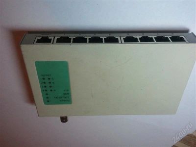 Лот: 1185606. Фото: 1. HUB 10 Mbit BNC 8 port без БП. Маршрутизаторы (роутеры)