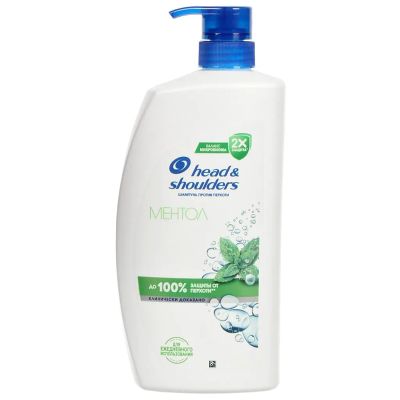 Лот: 25438695. Фото: 1. Шампунь Head & Shoulders, Ментол... Уход за волосами 