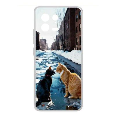 Лот: 25134662. Фото: 1. Чехол Krutoff Clear Case "Мартовские... Чехлы, бамперы