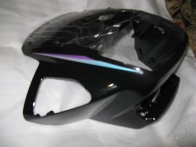 Лот: 2299546. Фото: 1. Обтекатель Yamaha YBR 125 черно-бирюзовый. Запчасти