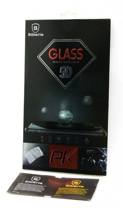 Лот: 12767438. Фото: 1. Защитное стекло Siberia 5D iPhone... Дисплеи, дисплейные модули, тачскрины