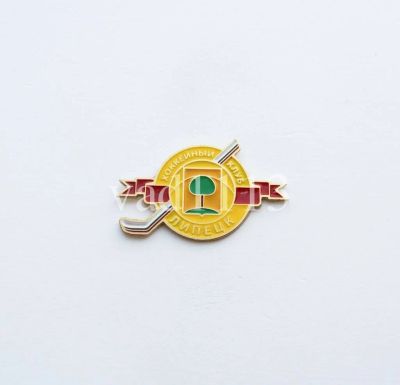 Лот: 10963612. Фото: 1. Хоккей значок ХК Липецк. Сувенирные