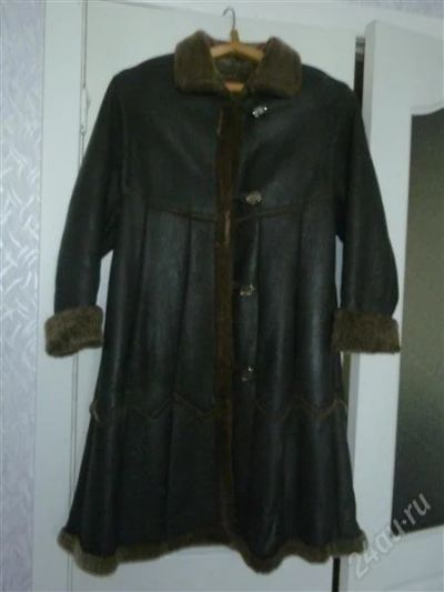 Лот: 1517681. Фото: 1. Дубленка 44-46 р-р за 550 руб. Верхняя одежда
