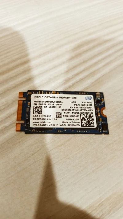 Лот: 19515121. Фото: 1. Твердодельный накопитель Intel... SSD-накопители