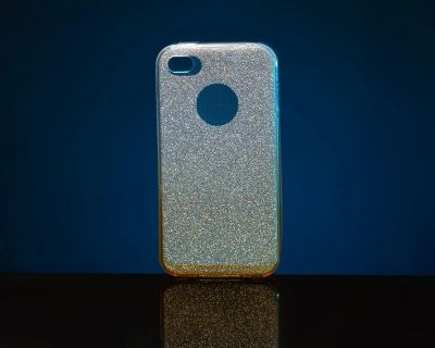 Лот: 19915865. Фото: 1. Кейс Блестки для iPhone 4/4S... Чехлы, бамперы