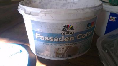 Лот: 6002289. Фото: 1. Краска фасадная Fassaden Color. Краски, лаки, растворитель
