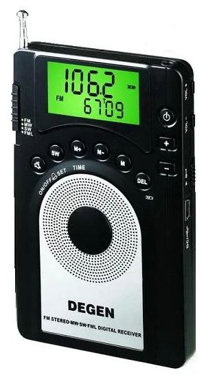 Лот: 6710783. Фото: 1. Радио Degen DE-15. Тюнеры, радиоприёмники
