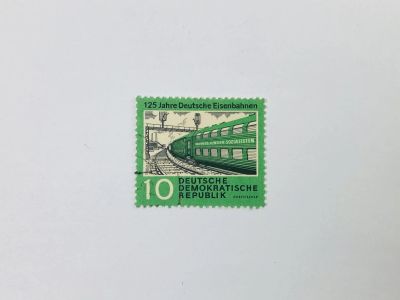Лот: 23594118. Фото: 1. 125 лет немецким железным дорогам... Марки