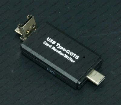 Лот: 11695054. Фото: 1. OTG Картридер Card Reader USB... Картридеры