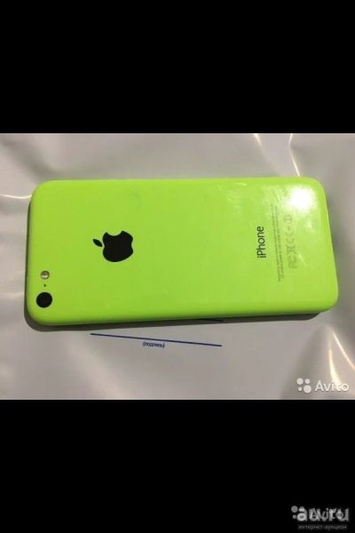 Лот: 9726040. Фото: 1. iPhone 5c 8gb green. Смартфоны