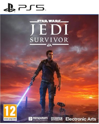 Лот: 21378231. Фото: 1. Star Wars Jedi: Survivor PS5. Игры для консолей