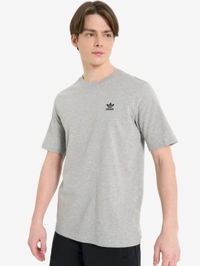 Лот: 24667648. Фото: 1. Футболка мужская adidas, Серый. Другое (спортивная одежда)