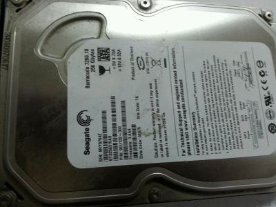 Лот: 8627289. Фото: 1. Seagate Barraceda 7200.10 250Gb... Жёсткие диски