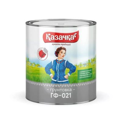 Лот: 24085048. Фото: 1. Грунтовка алкидная, Казачка, ГФ-21... Краски, лаки, растворитель