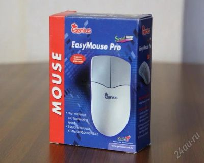 Лот: 2574888. Фото: 1. Мышь Genius EasyMouse Pro (COM... Клавиатуры и мыши