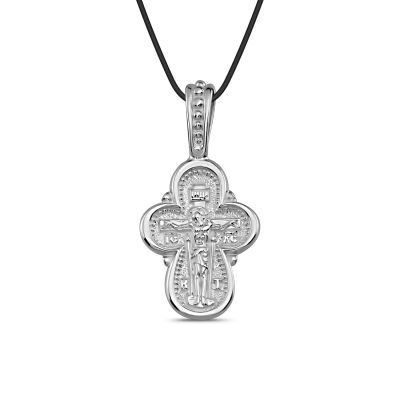 Лот: 23844583. Фото: 1. Крестик из серебра. Другое (ювелирные изделия, бижутерия, часы)