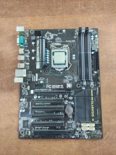 Лот: 21541929. Фото: 1. Игровая материнская плата Gigabyte... Материнские платы