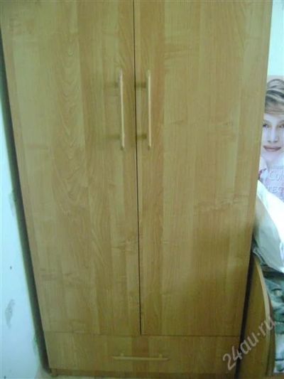 Лот: 810162. Фото: 1. Шкаф 2х створчатый. Шкафы, шкафы-купе