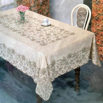 Лот: 8146782. Фото: 1. 🌼 Скатерть виниловая 120 х 150... Скатерти, салфетки