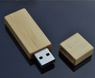 Лот: 8061778. Фото: 1. USB флешка 8 Gb бамбуковый корпус. USB-флеш карты