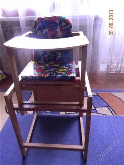 Лот: 2839111. Фото: 1. стульчик для кормления. Столики, стулья, парты