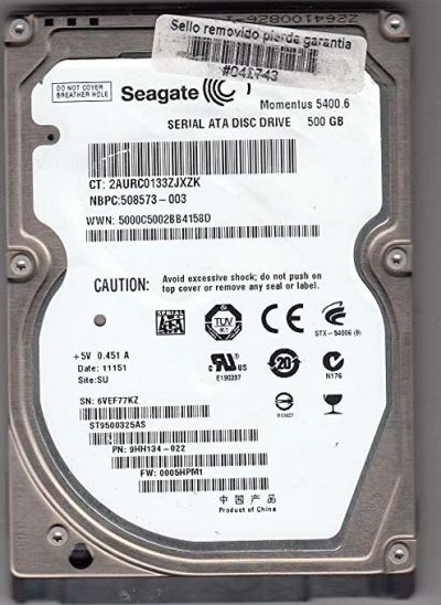 Лот: 17550634. Фото: 1. Жесткий диск Seagate ST9500325AS... Жёсткие диски (HDD)