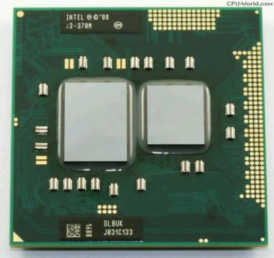 Лот: 11421212. Фото: 1. Процессор Intel Core i3-370M Socket... Процессоры