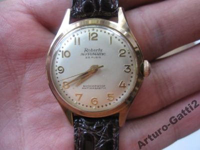 Лот: 5931943. Фото: 1. Редкие ЧАСЫ Roberta Automatik... Оригинальные наручные часы