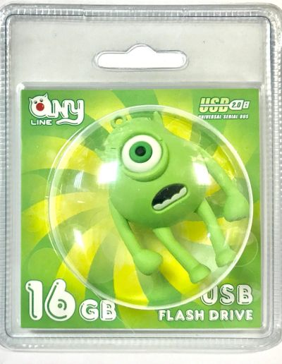 Лот: 15328247. Фото: 1. Флешка USB 16GB ANYline Monster... USB-флеш карты