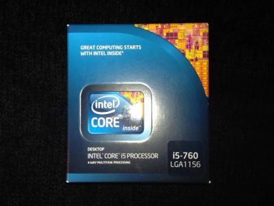 Лот: 10645739. Фото: 1. Процессор Intel core I5-760 новый. Процессоры