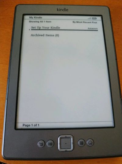 Лот: 13978160. Фото: 1. Электронная книга amazon kindle... Другое (электронные книги, аксессуары)