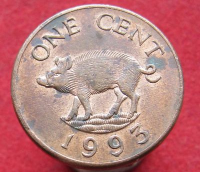 Лот: 15269608. Фото: 1. Бермуды 1 цент, 1993г. Остальные страны
