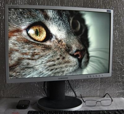 Лот: 16263159. Фото: 1. 22" Samsung SyncMaster 225 BW... ЖК-мониторы