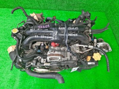 Лот: 16654396. Фото: 1. Двигатель Subaru Legacy BP5 EJ20X... Двигатель и элементы двигателя