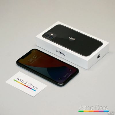 Лот: 18253089. Фото: 1. Apple iPhone 11 128 ГБ Black... Смартфоны
