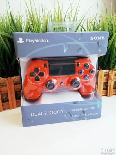 Лот: 14812803. Фото: 1. Джойстик PS4 DualShock Red. Запчасти для игровых приставок, консолей