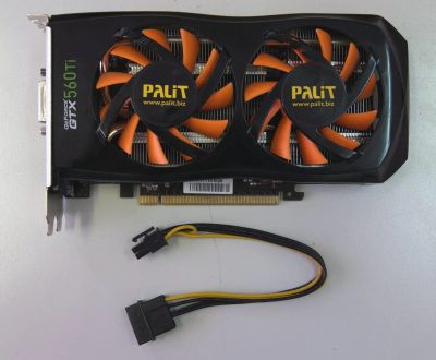 Лот: 5562062. Фото: 1. Видеокарта Palit GeForce GTX 560... Видеокарты