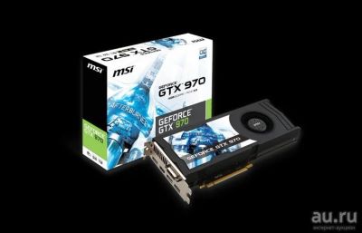 Лот: 9785390. Фото: 1. GeForce GTX 970 4GD5 OC. Видеокарты