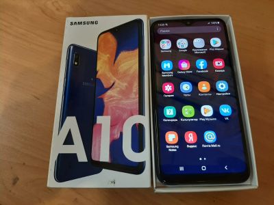 Лот: 17183665. Фото: 1. Смартфон Samsung Galaxy A10 (2019... Смартфоны
