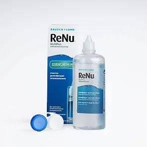 Лот: 25450180. Фото: 1. Раствор ReNu MultiPlus (360 ml... Оправы для очков