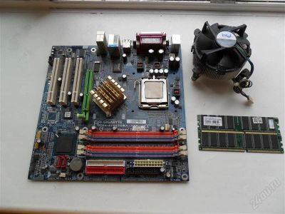 Лот: 1984857. Фото: 1. Материнская плата Gigabyte GA-8I865GVME... Материнские платы