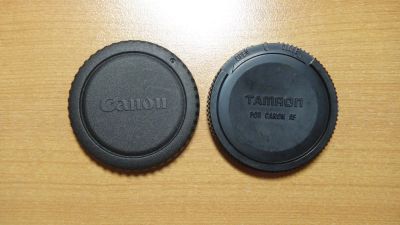 Лот: 24679720. Фото: 1. Задняя крышка для объектива Canon... Крышки, бленды